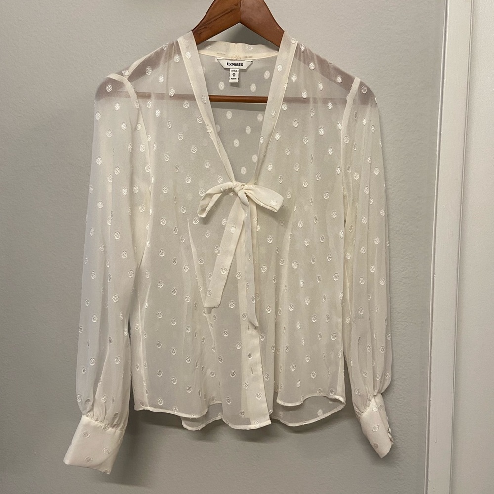 Express Bow Tie Button Up
